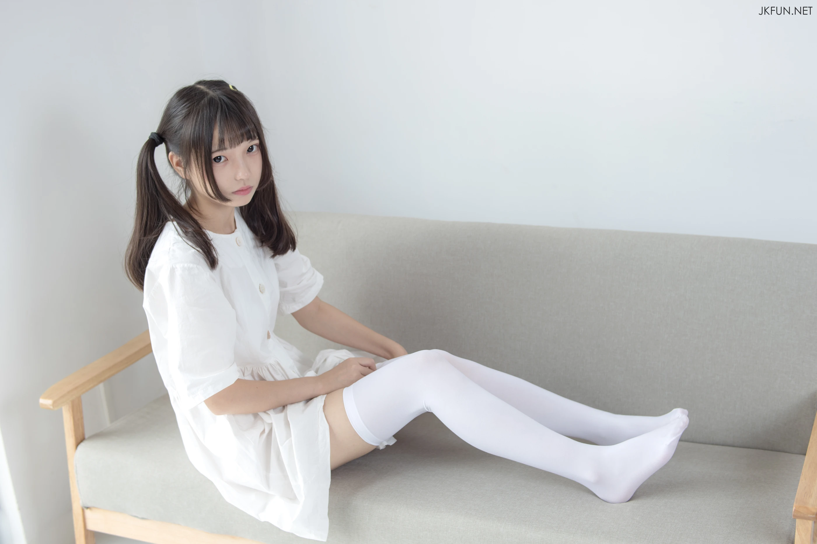 森萝财团 [JKFUN-014] 默陌 白衣飘飘的年代 [91P 1V]插图7